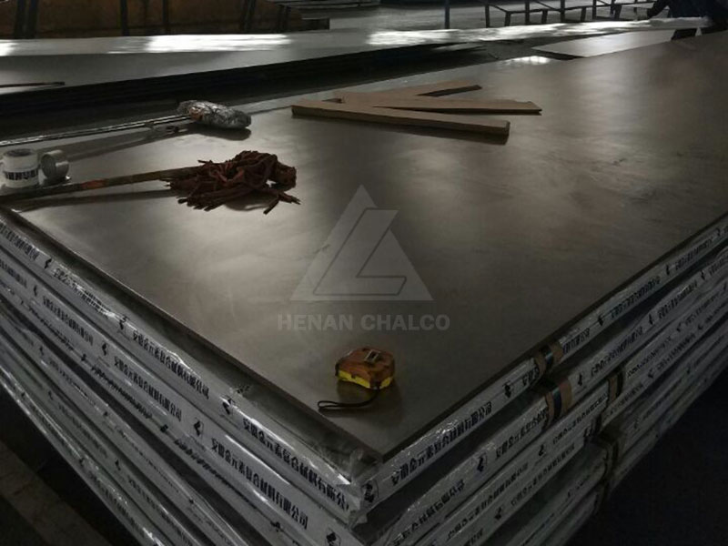 Titanium Clad Steel Plate Tube Sheet Henan Chalco Aluminium