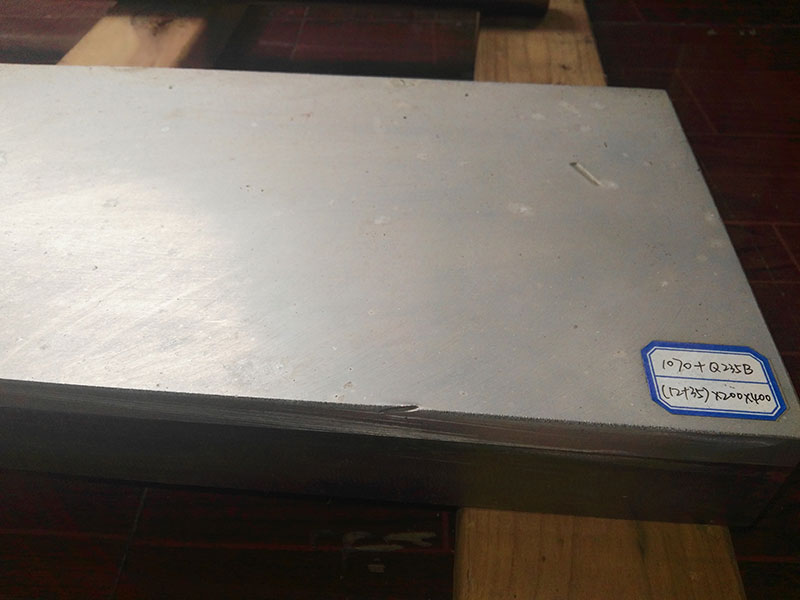armoured armor clad steel plate steel-aluminum armor plate