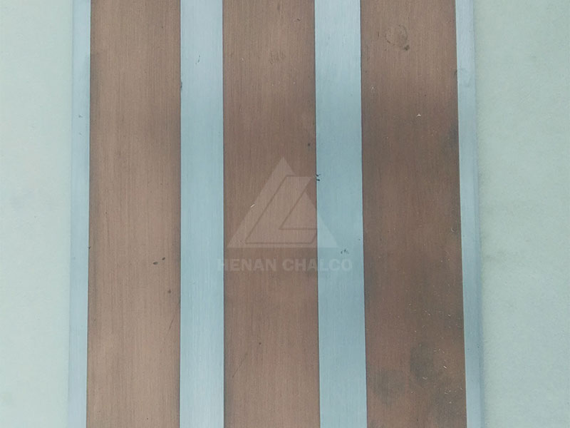 copper clad aluminum transition plate